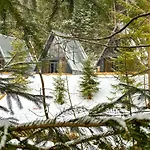 Ultra House будиночки в лісі біля гірської річки * Verkhovyna