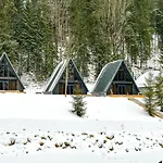 Ultra House будиночки в лісі біля гірської річки Villa Verkhovyna
